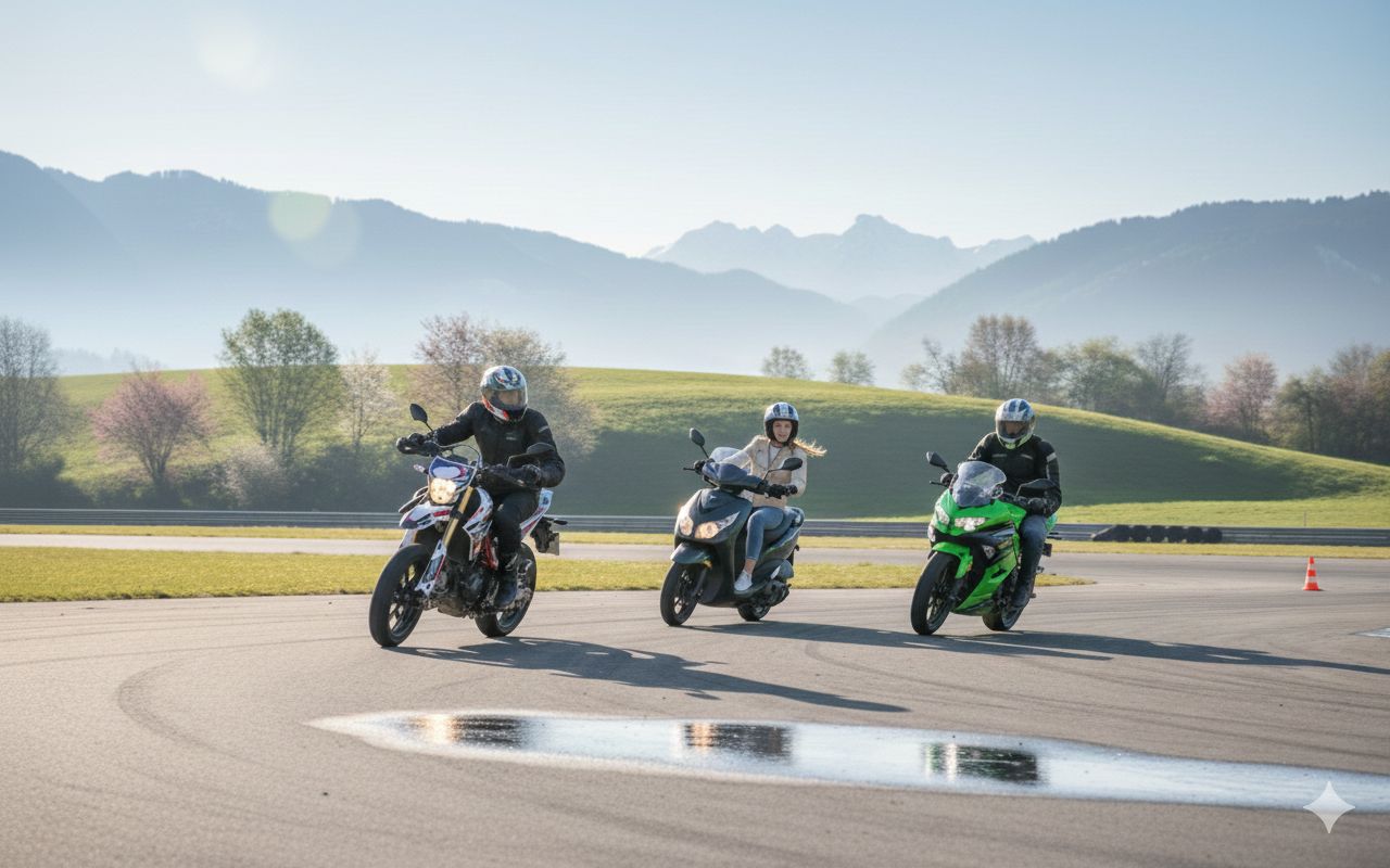 Schräglagen 16Plus – für junge Motorradfahrende